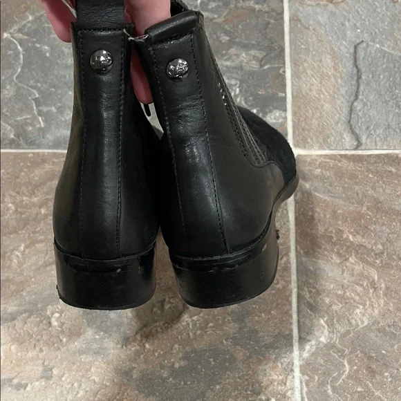 Donald J. Pliner Black Ankle Boots - Picture 4 of 4